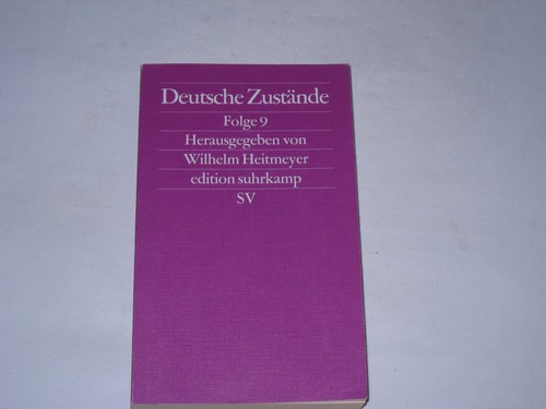 Heitmeyer wilhelm deutsche - heitmeyer,, wilhelm:deutsche