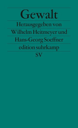 Gewalt buch 9783518122464 - gewalt, |